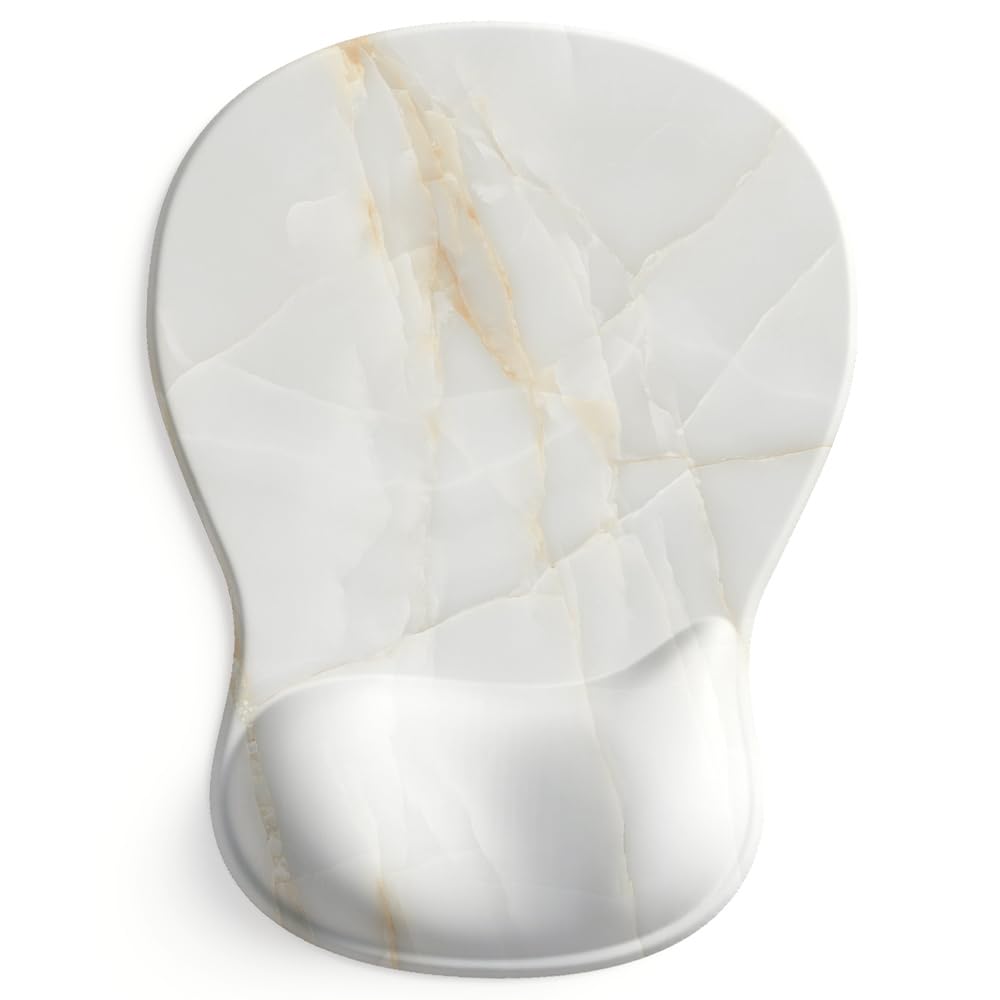 ErgoComfort Gel Wrist Resting |  Mouse Pad-Ergonomic Support-Non-Slip