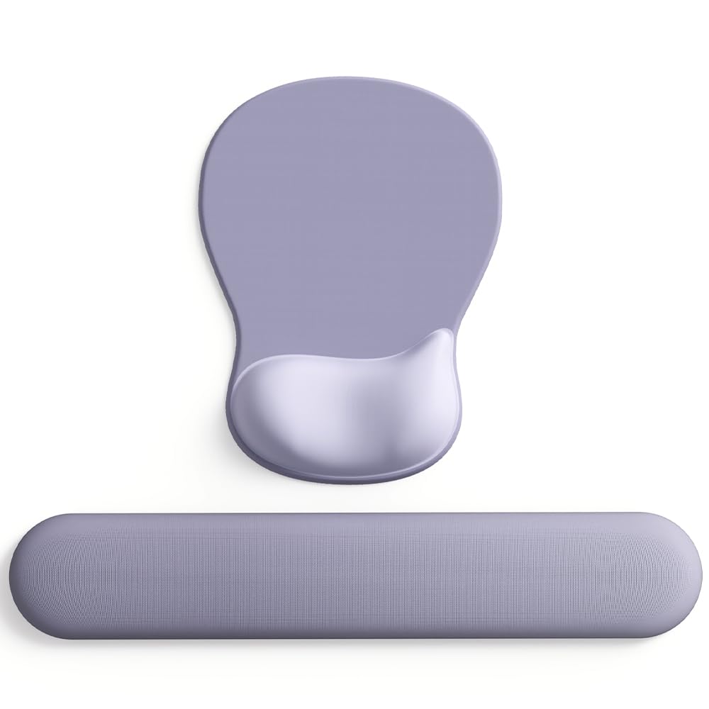 ErgoComfort Gel Wrist Resting |  Mouse Pad-Ergonomic Support-Non-Slip