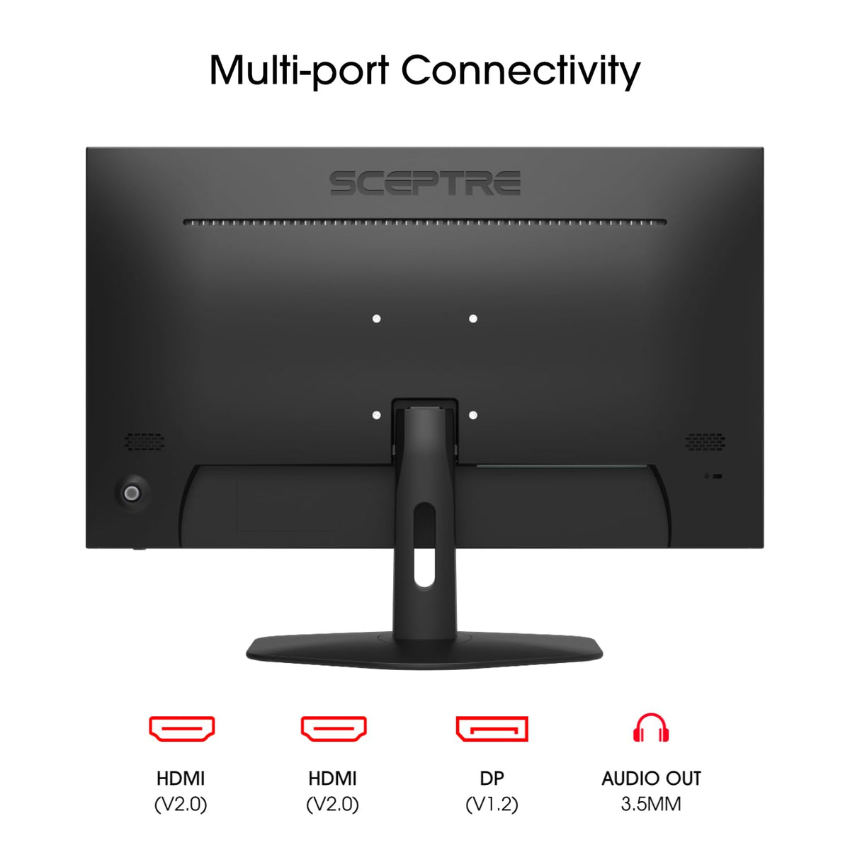 Sceptre Prime Curved 30-inch Gaming Monitor 200+Hz FreeSync Build-in Speakers 2560 x 1080p HDMI DP Machine Black 2026 (C305B-200UN Series)