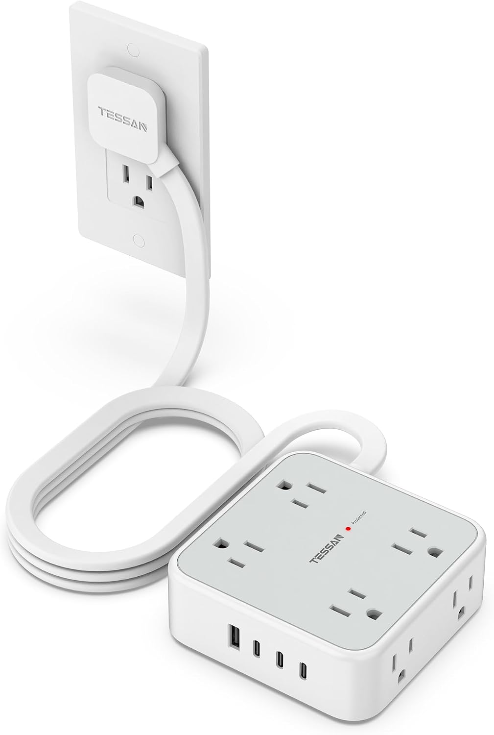 TESSAN Surge Protector Power Strip