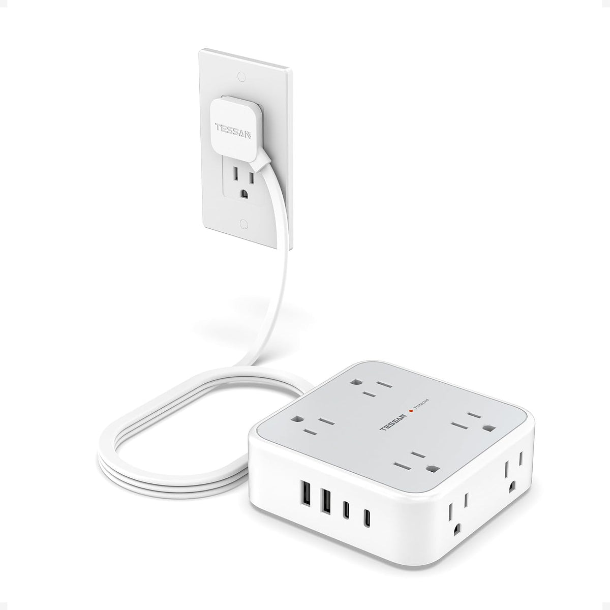 TESSAN Surge Protector Power Strip