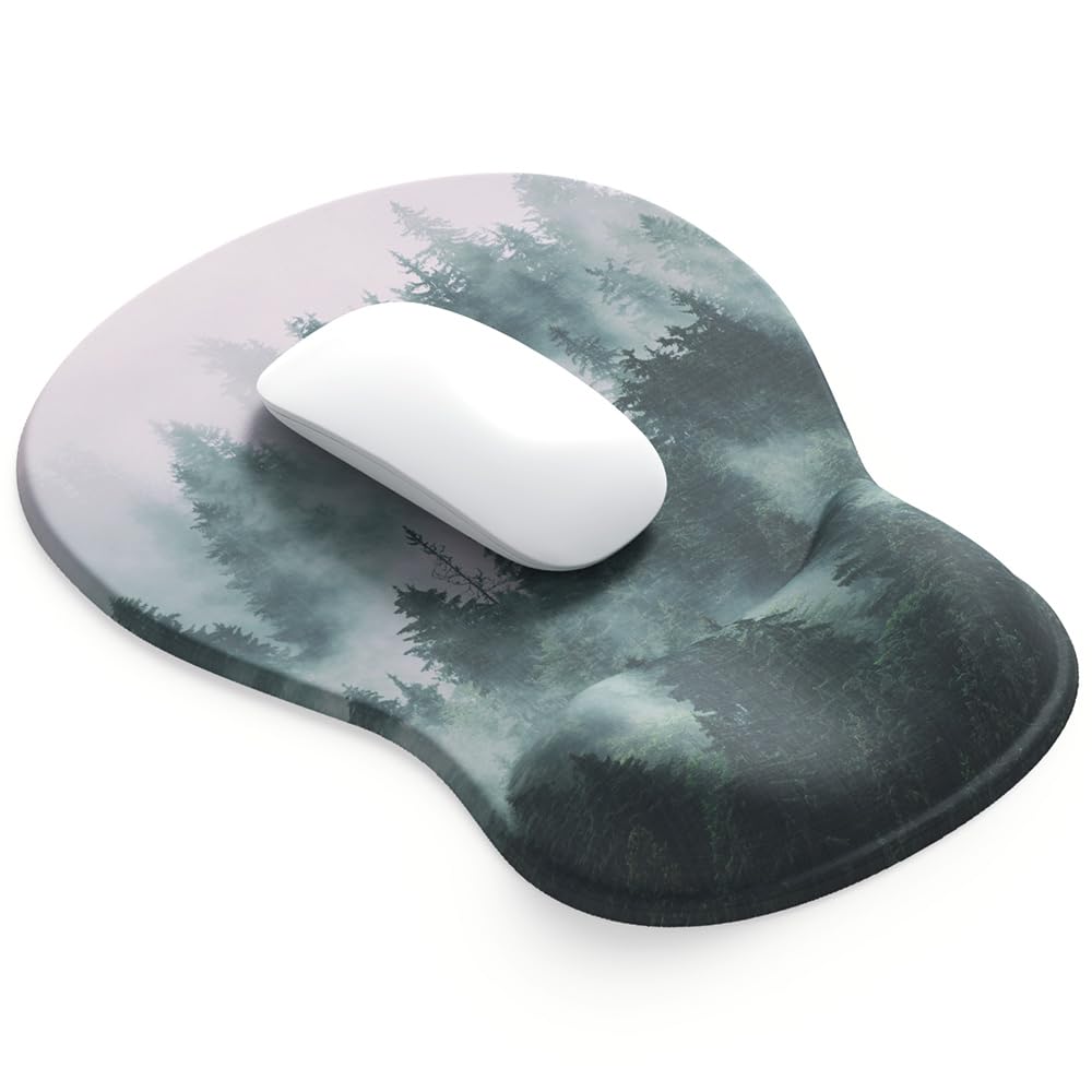 ErgoComfort Gel Wrist Resting |  Mouse Pad-Ergonomic Support-Non-Slip