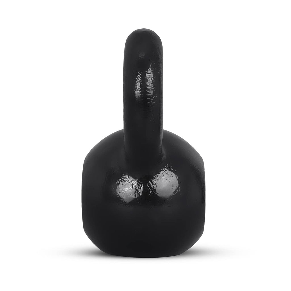 Amazon Basics Cast Iron Kettlebell for Strength Training | Black | 10lbs - 60lbs