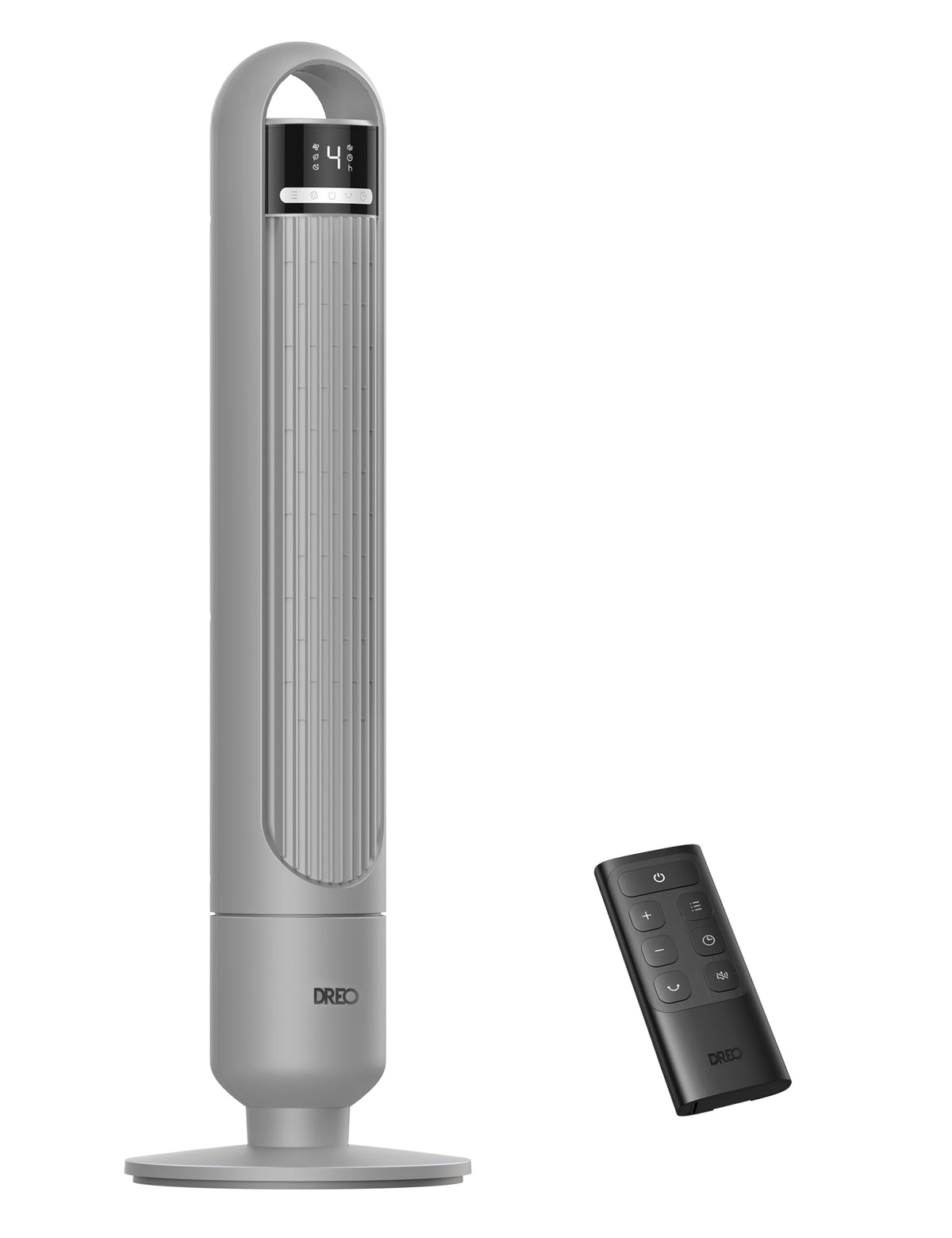 DREO Tower Fan for Bedroom, 25ft/s Velocity, 28dB Ultra Quiet, 4 Speeds