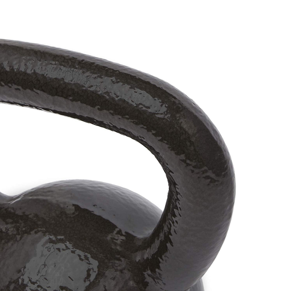 Amazon Basics Cast Iron Kettlebell for Strength Training | Black | 10lbs - 60lbs