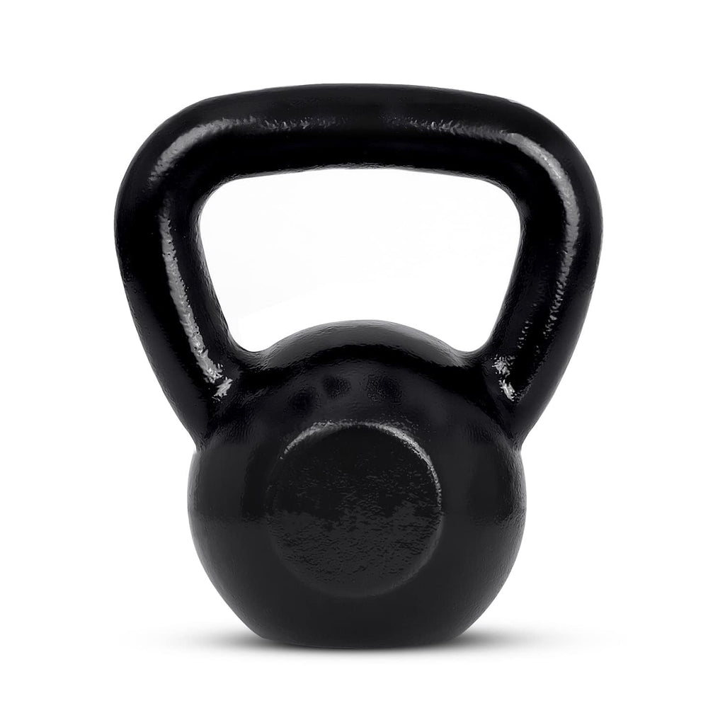 Amazon Basics Cast Iron Kettlebell for Strength Training | Black | 10lbs - 60lbs