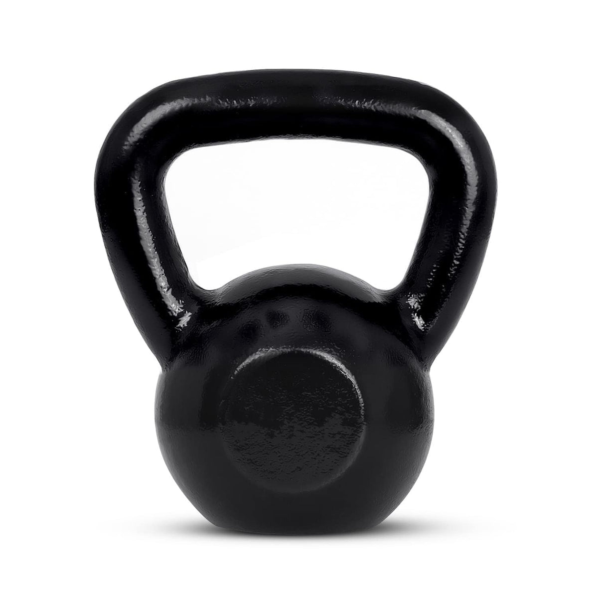 Amazon Basics Cast Iron Kettlebell for Strength Training | Black | 10lbs - 60lbs