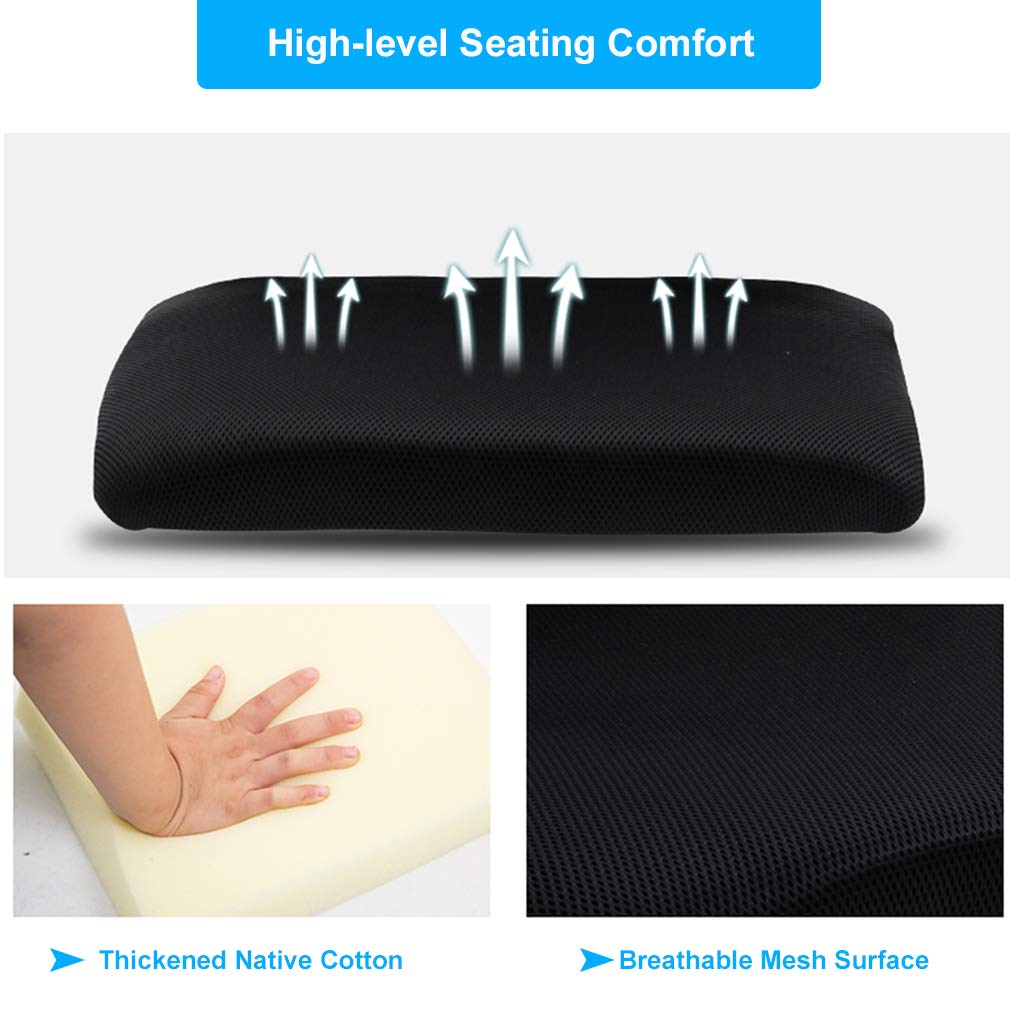 Ergonomic Office Chair | Mid-Back Swivel Desk Chair | with Lumbar Support
