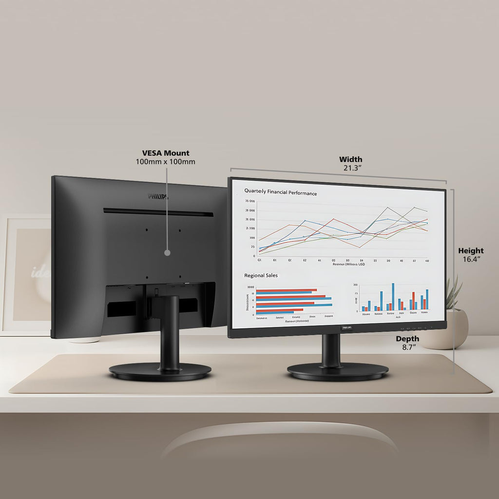 Philips 24 Inch Computer Monitor FHD 180Hz IPS, 24E2G2200