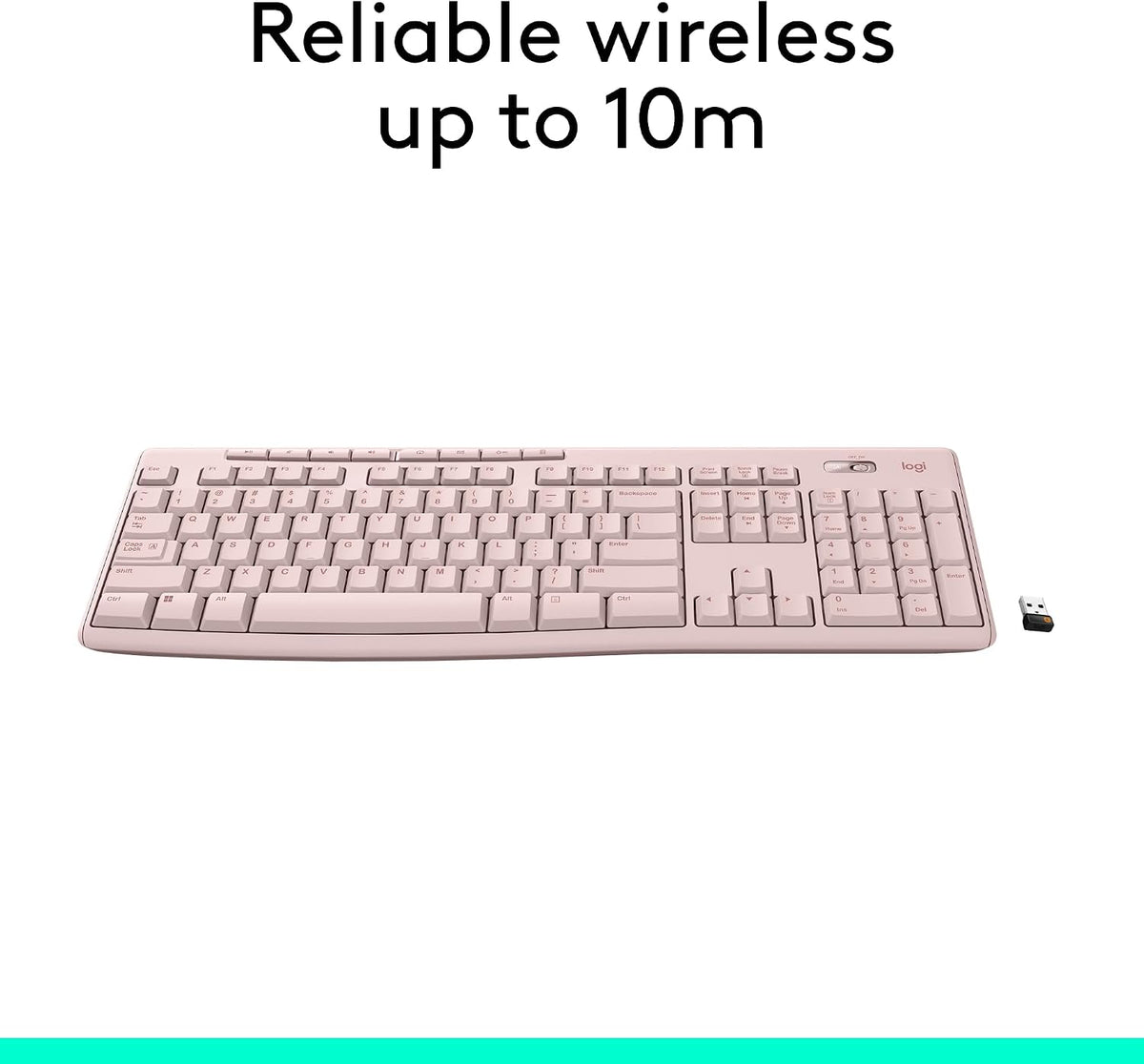 Logitech MK270 Full Size Wireless Keyboard and Mouse Combo