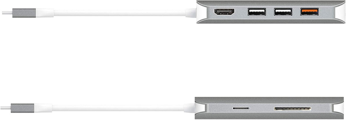 j5create USB C Hub Adapter Multi-Monitor 10-in-1 Port Docking Station