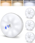 Magnetic Motion Sensor Lights, 4 to 8 LED Puck Style | USB-C Rechargeable