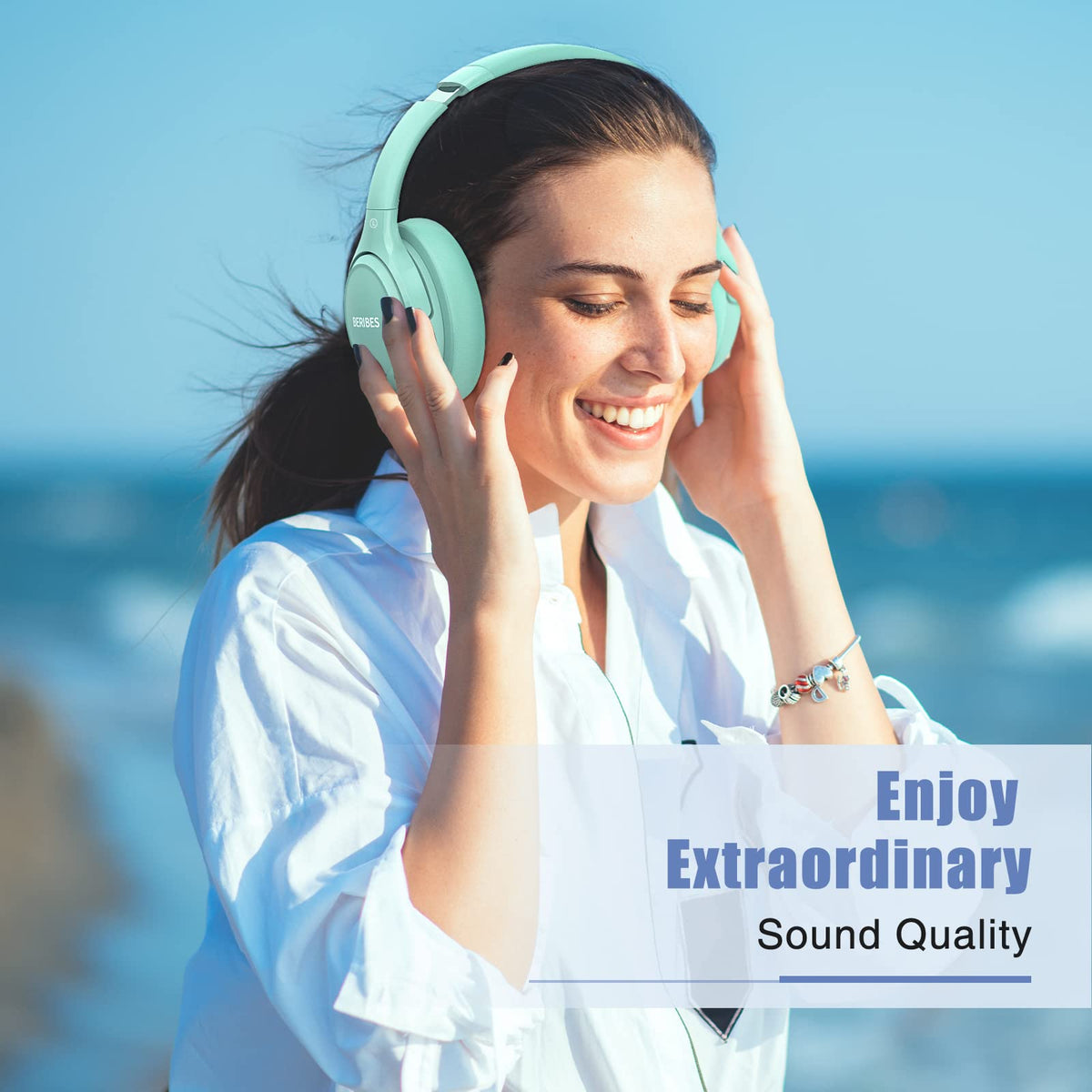 BERIBES Bluetooth Headphones Over Ear Wireless