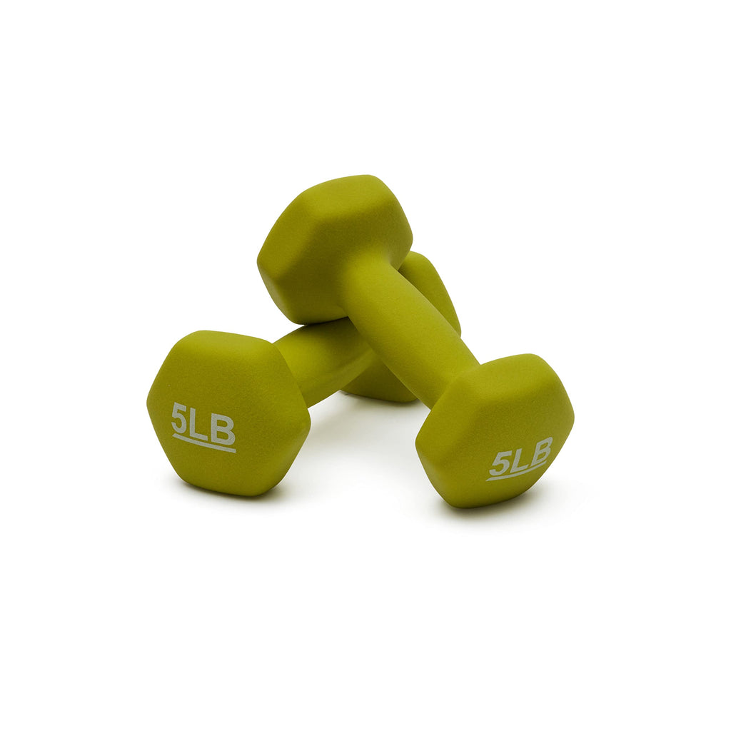 Amazon Basics Neoprene Hand Dumbbell Weights for Exercise & Toning