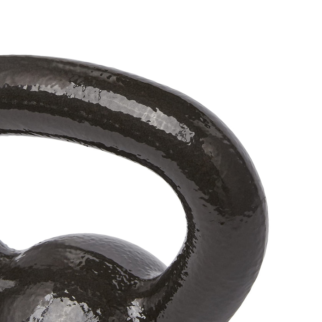 Amazon Basics Cast Iron Kettlebell for Strength Training | Black | 10lbs - 60lbs