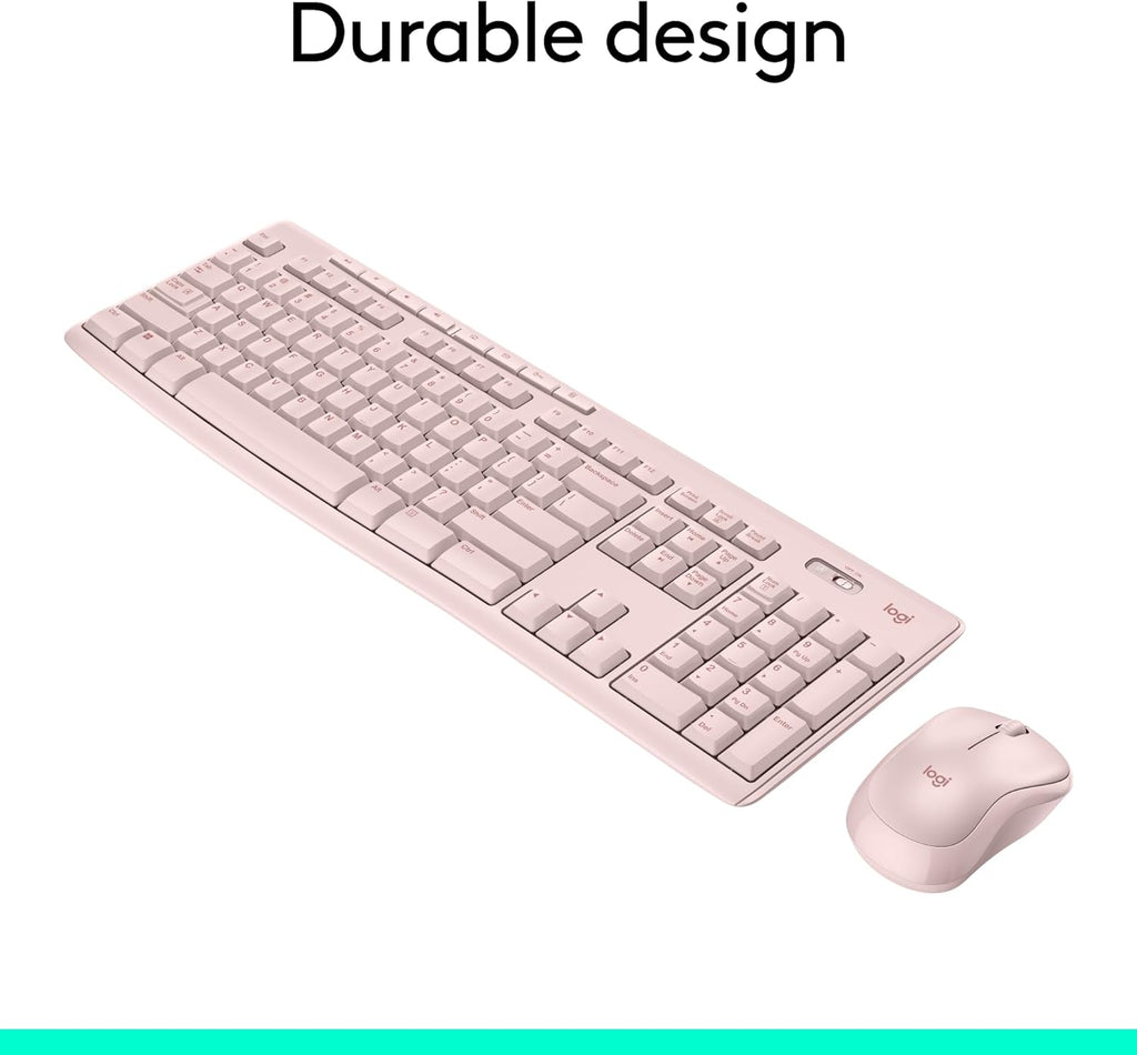 Logitech MK270 Full Size Wireless Keyboard and Mouse Combo