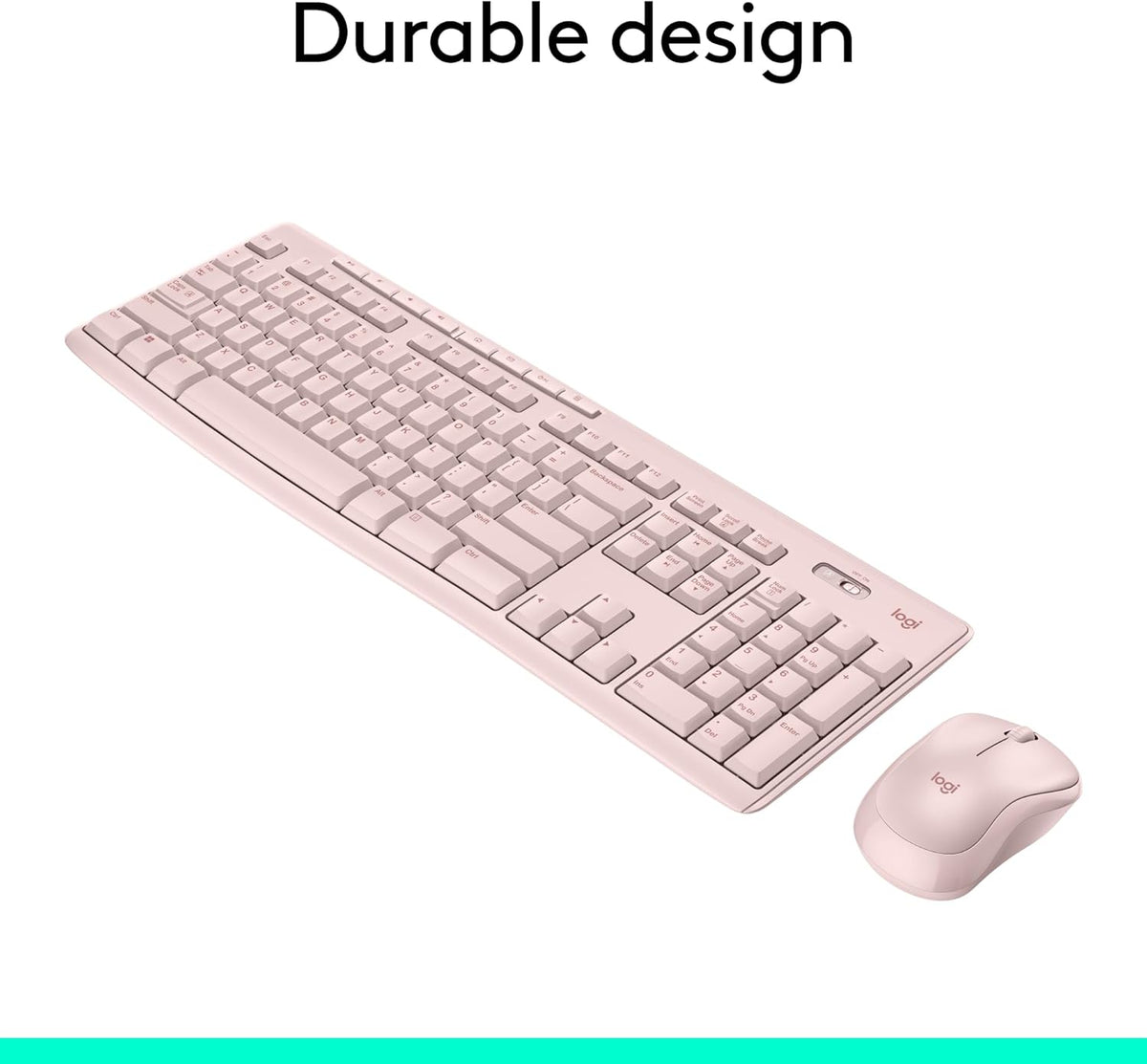 Logitech MK270 Full Size Wireless Keyboard and Mouse Combo