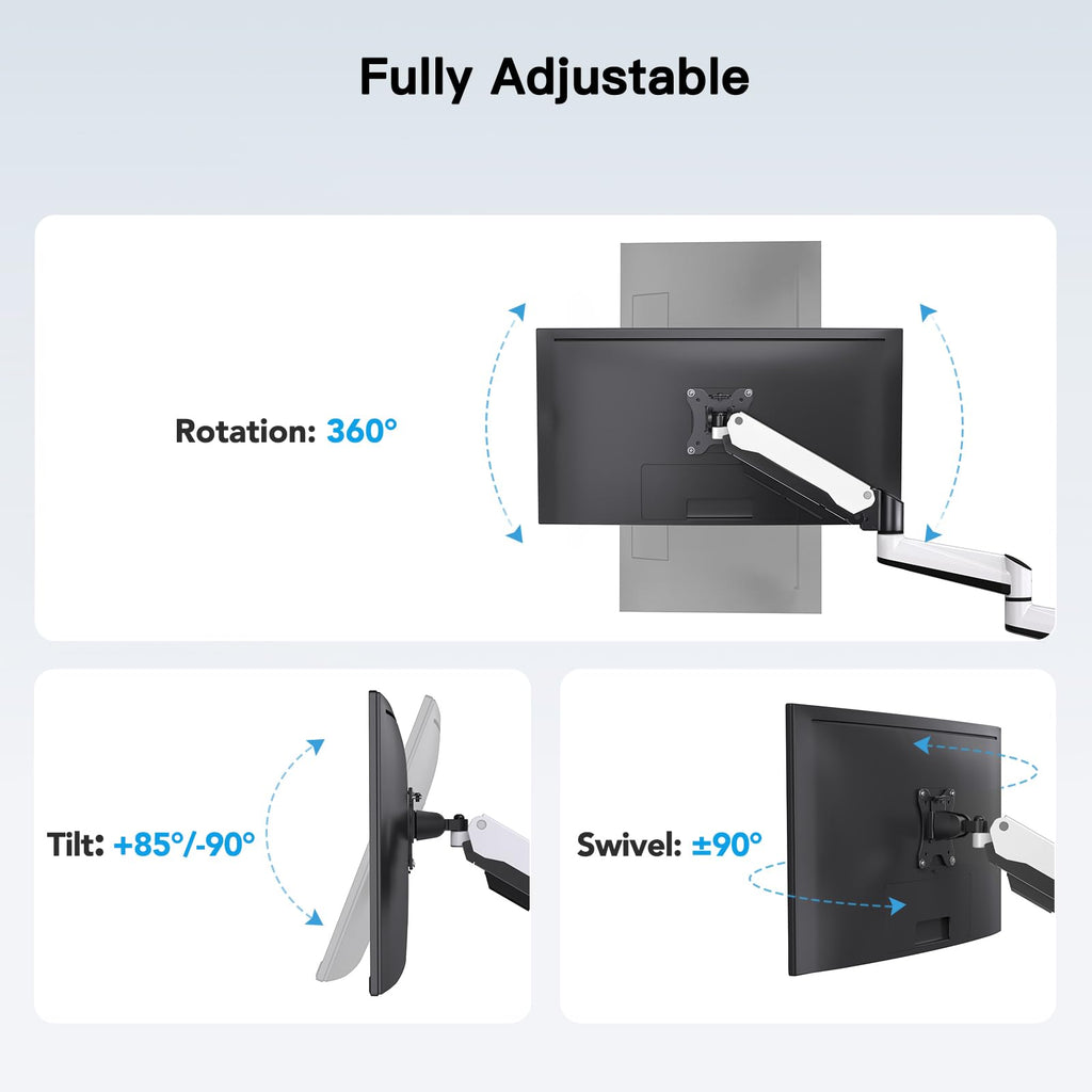 Triple Monitor Mount for 17 to 32 inch Screen