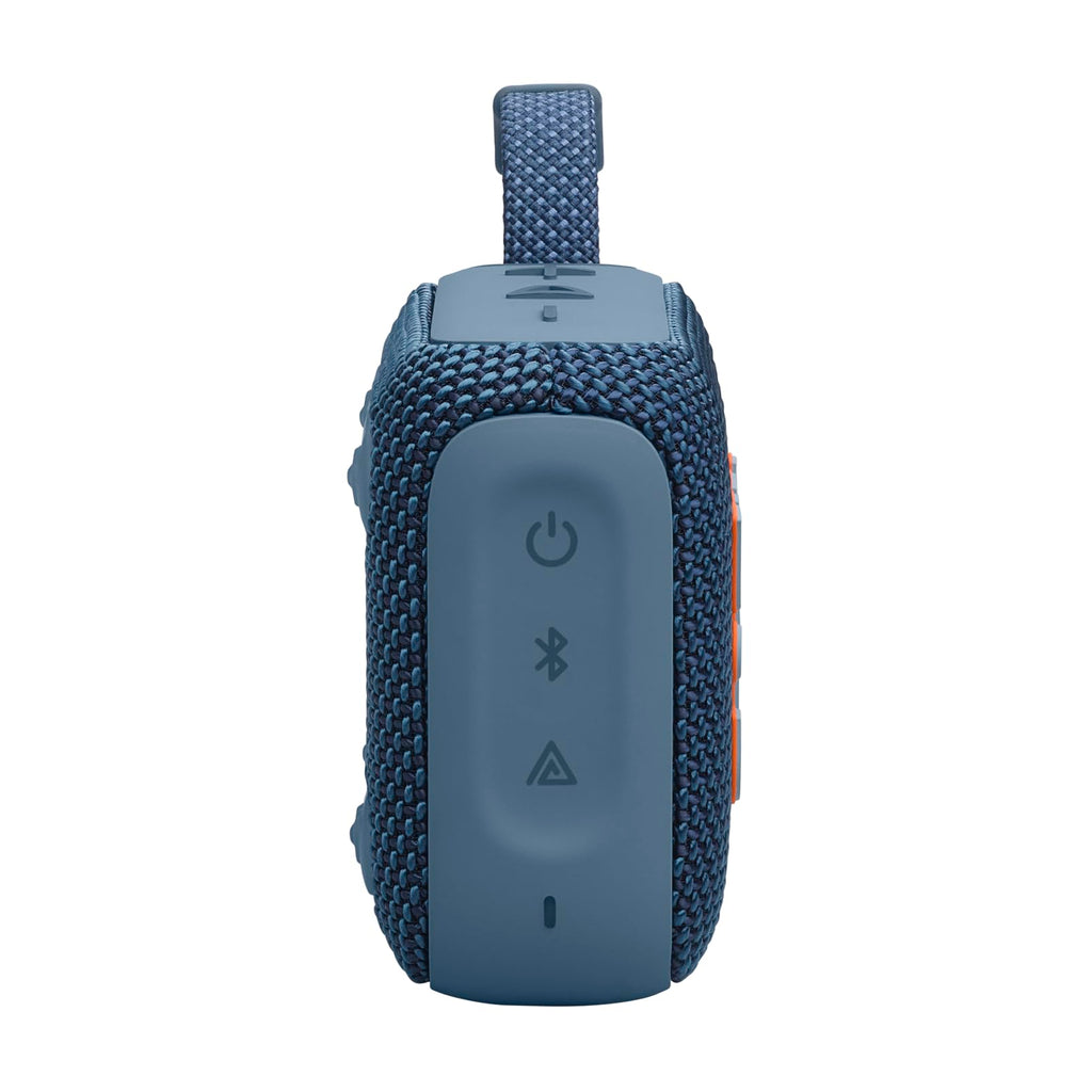 JBL Go 4 - Ultra-Portable, Waterproof and Dustproof Bluetooth Speaker, Big JBL Pro Sound with Punchy bass, 7-Hour Built-in Battery, Made in Part with Recycled Materials (Black)