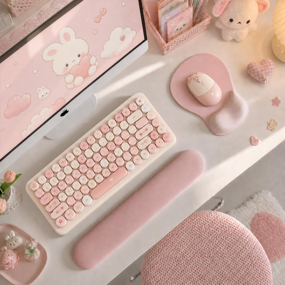 ErgoComfort Gel Wrist Resting |  Mouse Pad-Ergonomic Support-Non-Slip