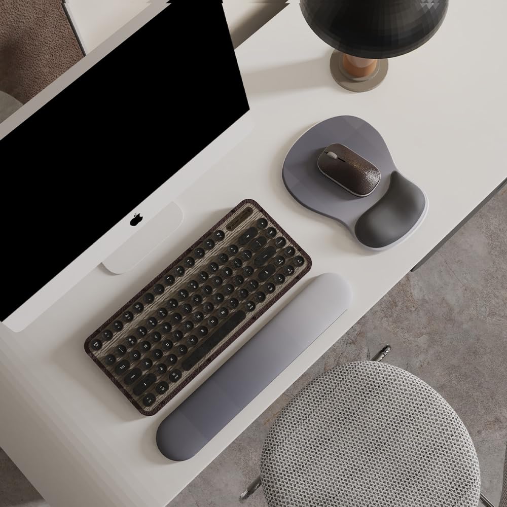 ErgoComfort Gel Wrist Resting |  Mouse Pad-Ergonomic Support-Non-Slip