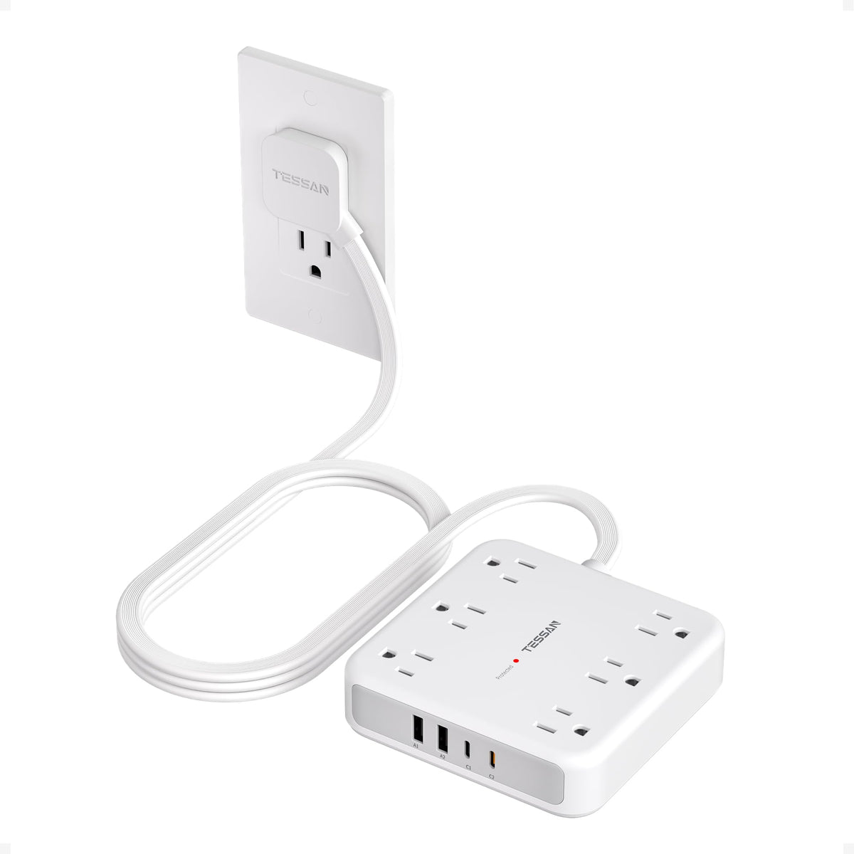 TESSAN Surge Protector Power Strip