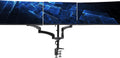 Triple Pneumatic Monitor Mount for 3 Screens up to 32 inches,