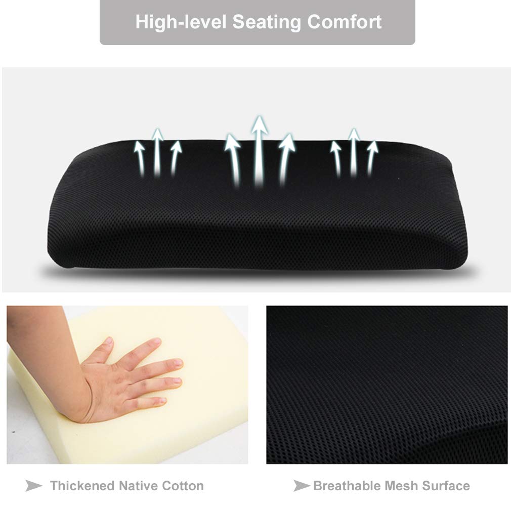 Ergonomic Office Chair | Mid-Back Swivel Desk Chair | with Lumbar Support