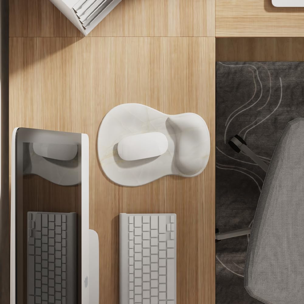 ErgoComfort Gel Wrist Resting |  Mouse Pad-Ergonomic Support-Non-Slip