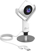 j5create 360 Degree All Around Meeting Webcam | 1080P HD