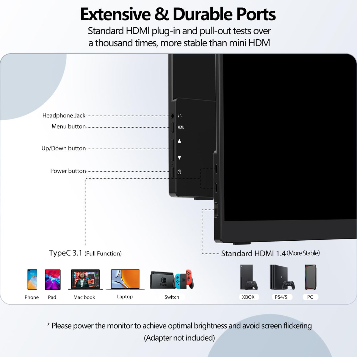 InnoView 2K Portable Monitor