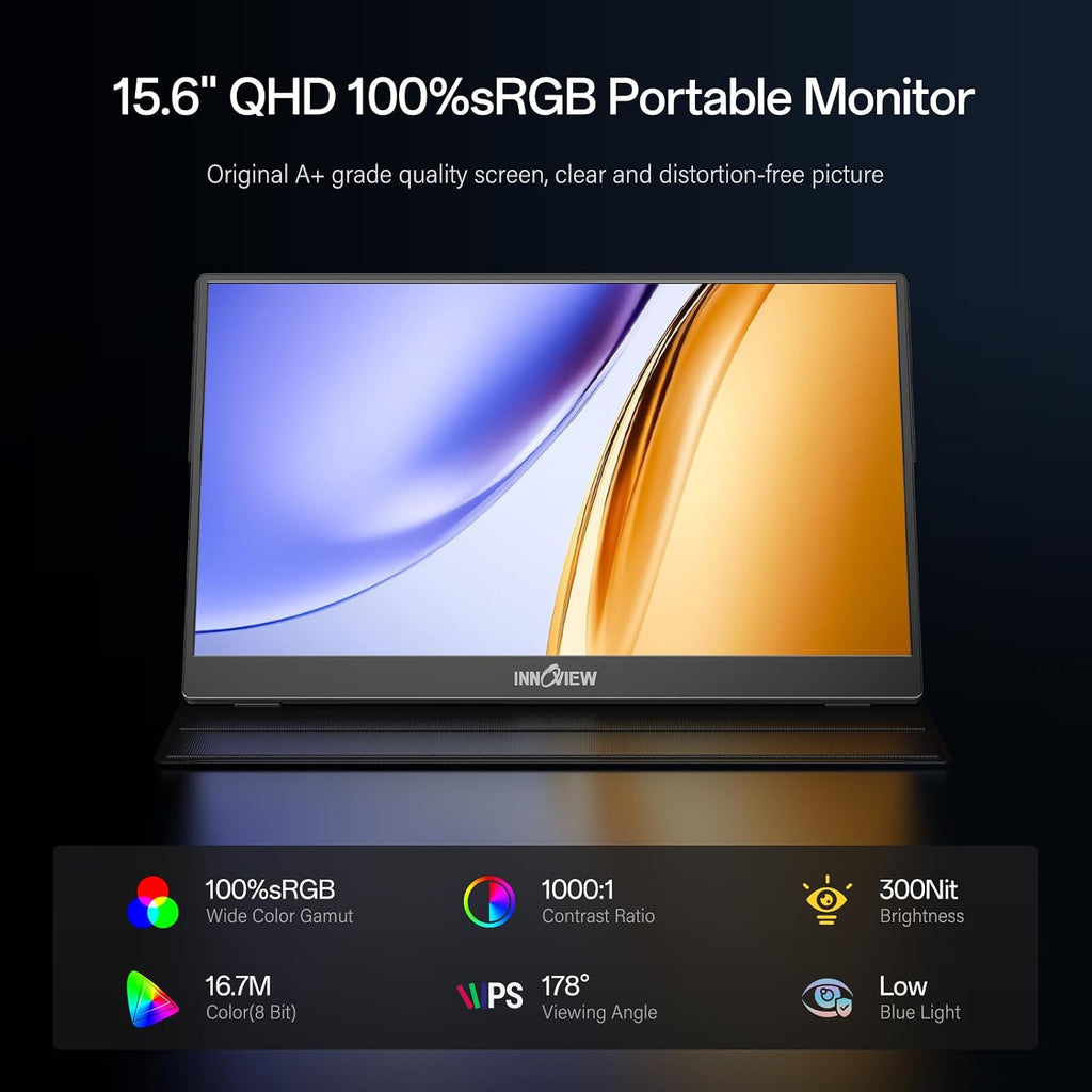InnoView 2K Portable Monitor