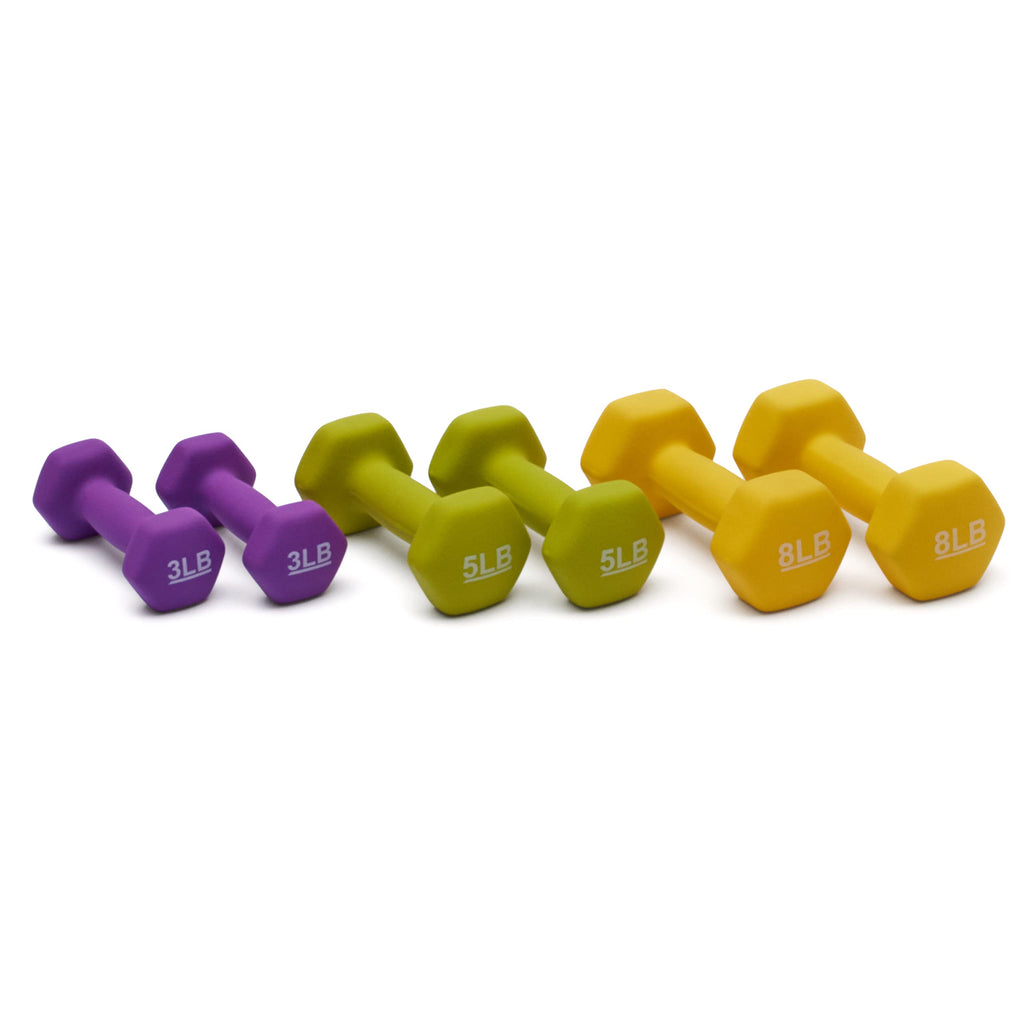 Amazon Basics Neoprene Hand Dumbbell Weights for Exercise & Toning
