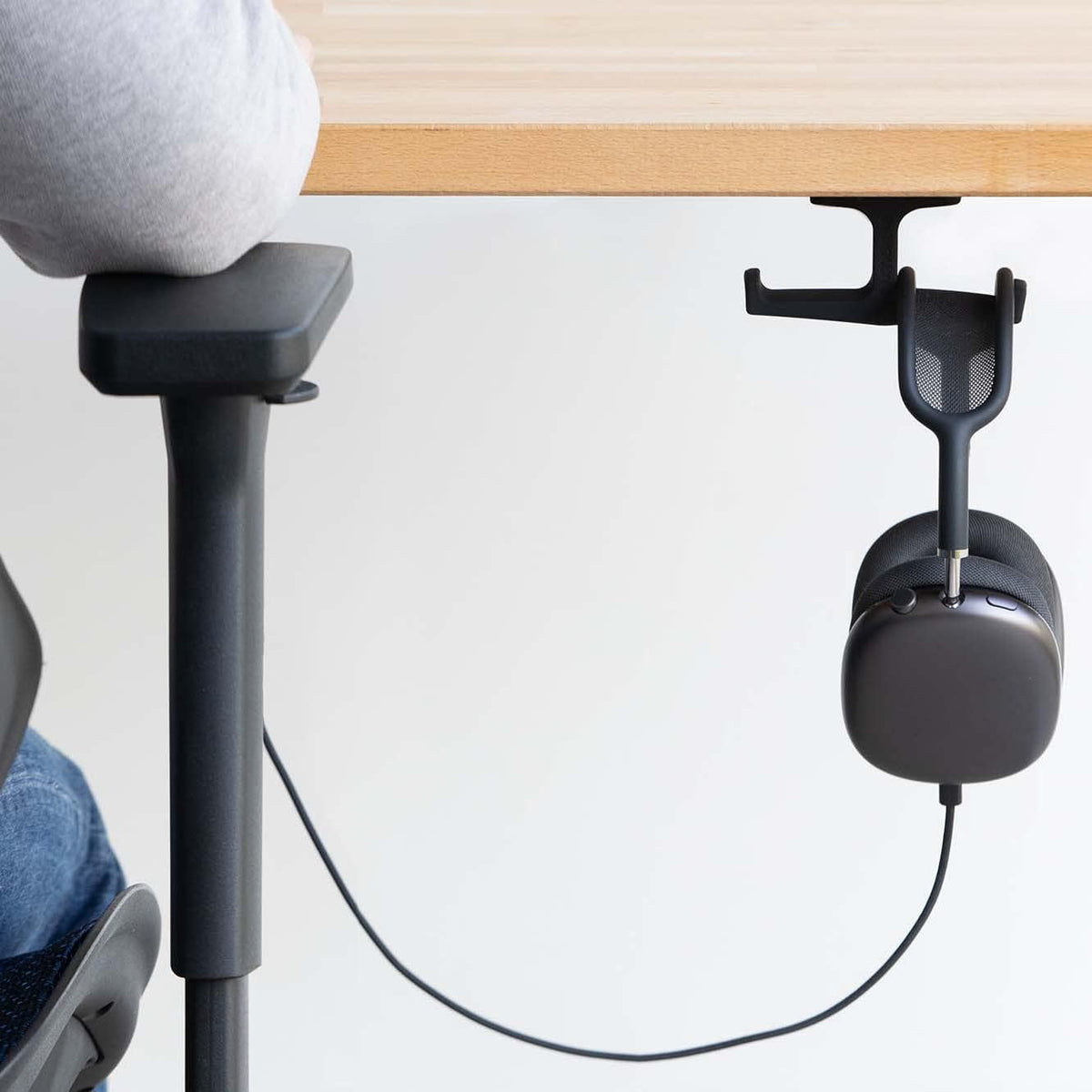 The Anchor™ - THE Original Under-Desk Headphone Stand Mount Holder