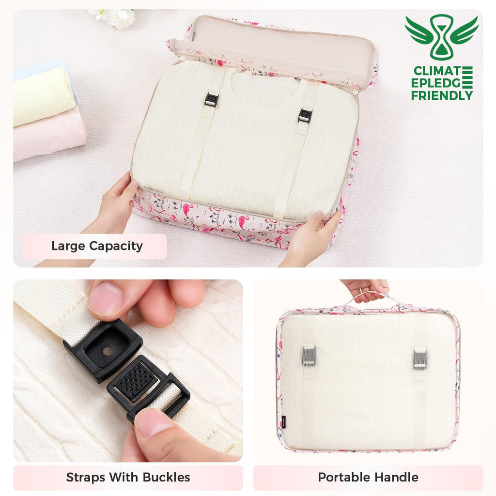 8 Set Packing Cubes Luggage Packing Organizers