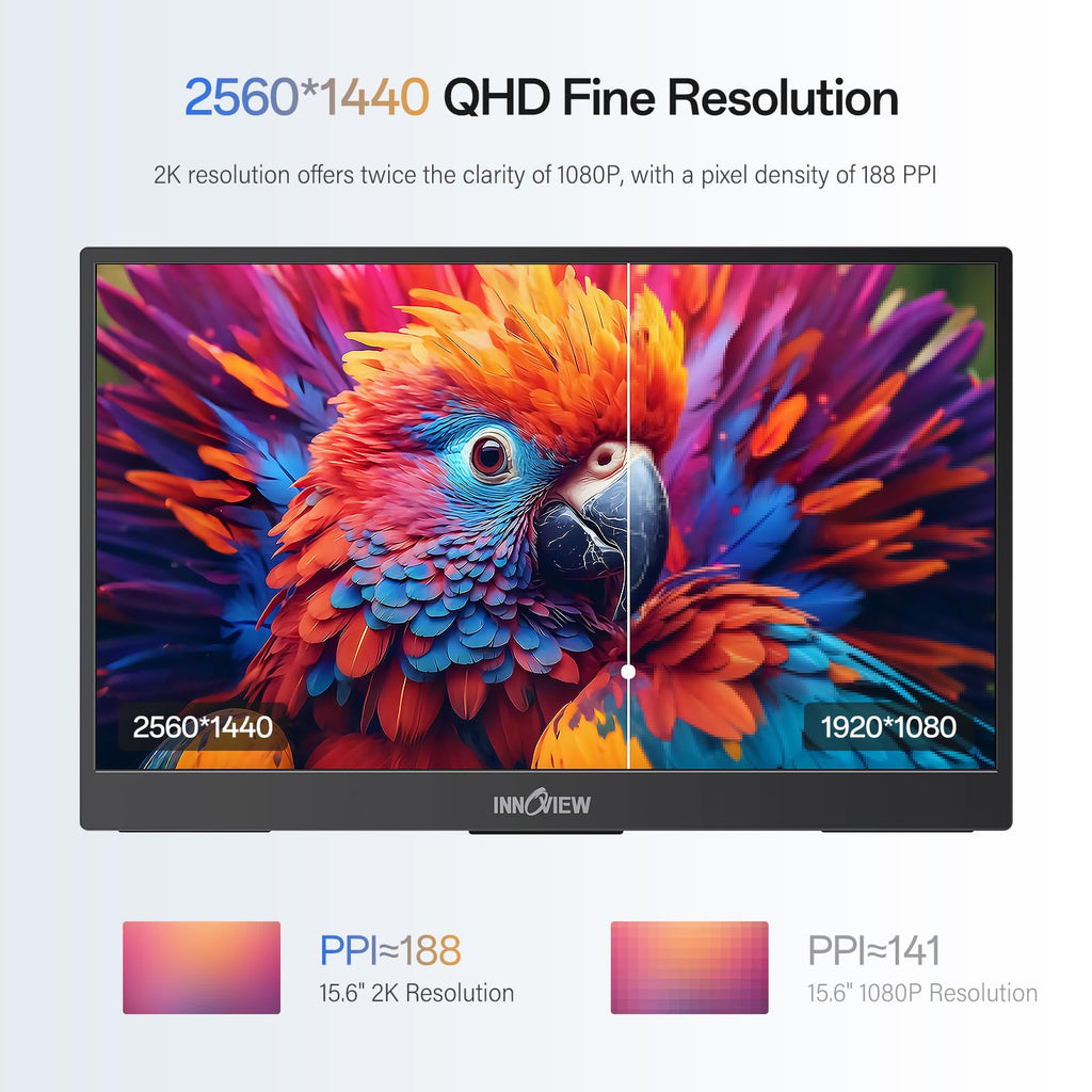 InnoView 2K Portable Monitor