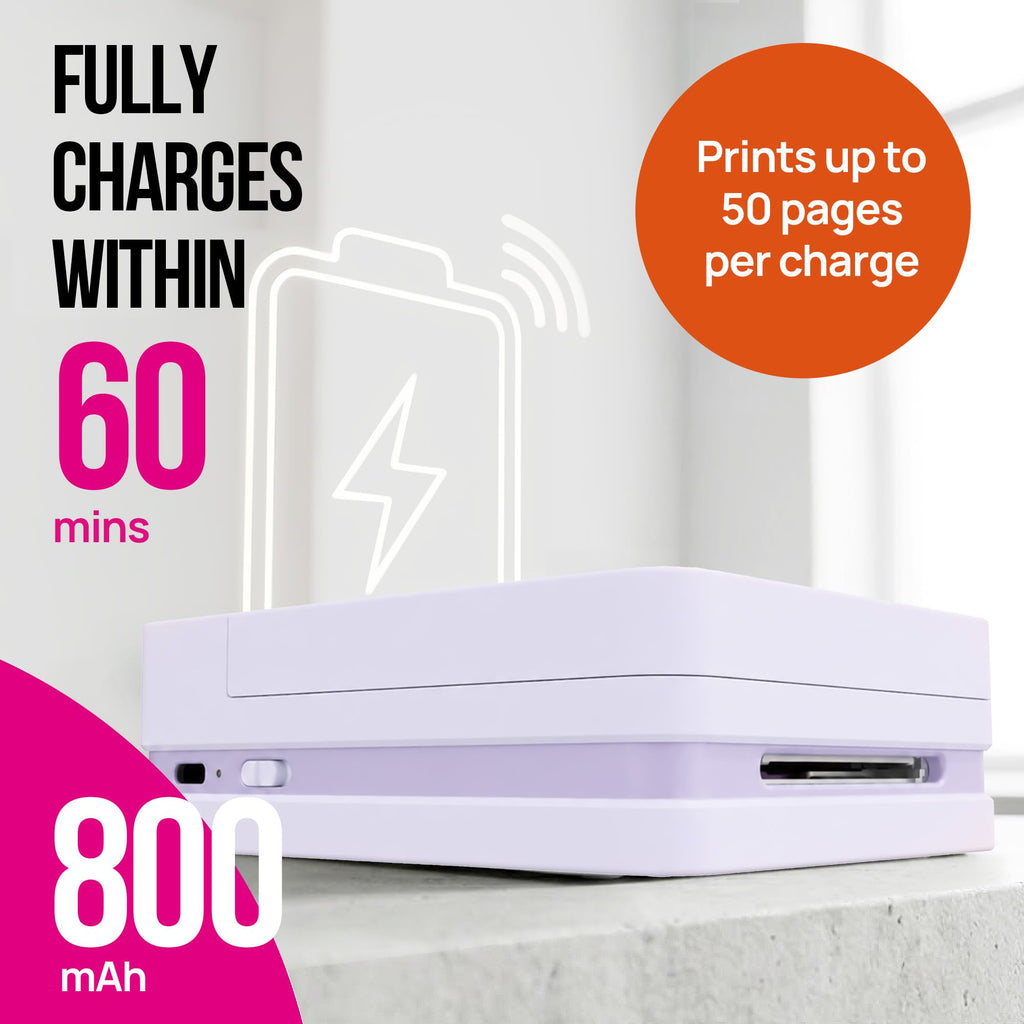 Nelko PP01 Photo Printer, 2x3 Portable Photo Printer