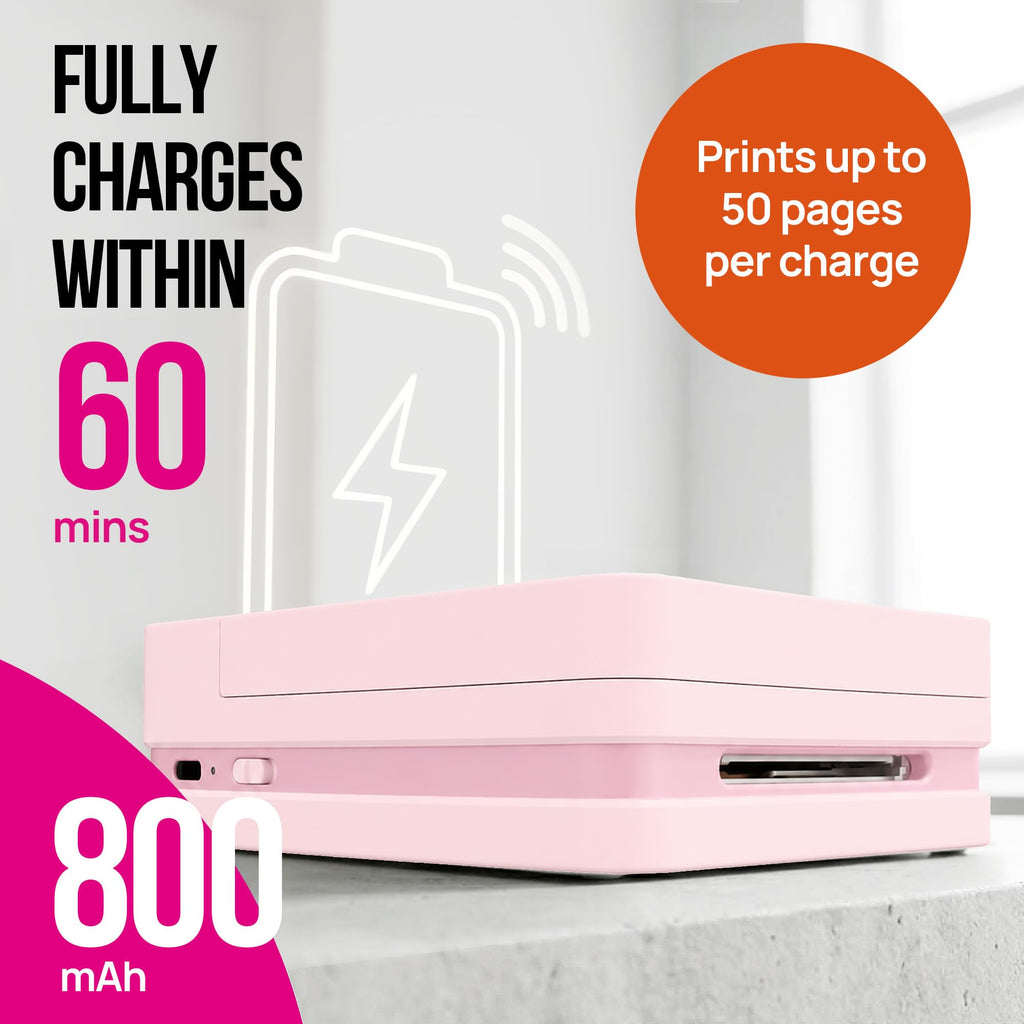 Nelko PP01 Photo Printer, 2x3 Portable Photo Printer