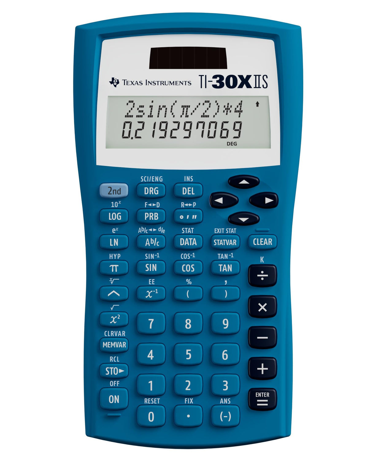 TI-30XIIS Scientific Calculator Texas Instruments, Black