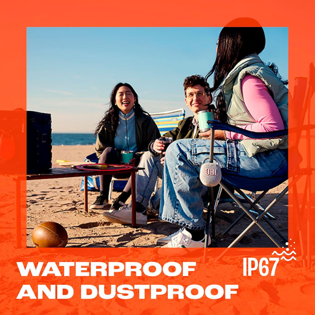 JBL Clip 5 - Ultra-Portable, Waterproof & Dustproof Bluetooth Speaker, Big JBL Pro Sound with Punchy bass, Integrated Carabiner, Up to 12 Hours of Play, Made in Part with Recycled Materials (Black)