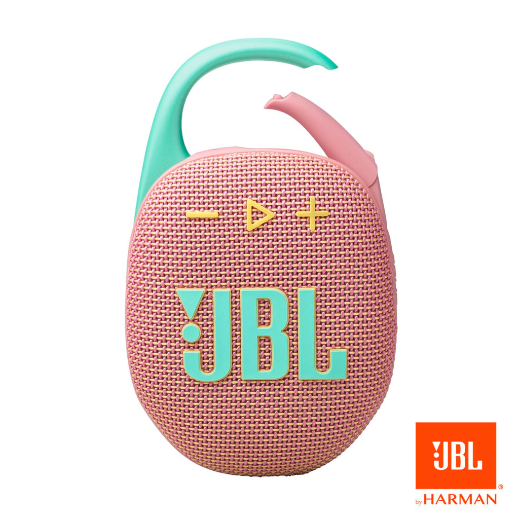 JBL Clip 5 - Ultra-Portable, Waterproof & Dustproof Bluetooth Speaker, Big JBL Pro Sound with Punchy bass, Integrated Carabiner, Up to 12 Hours of Play, Made in Part with Recycled Materials (Black)