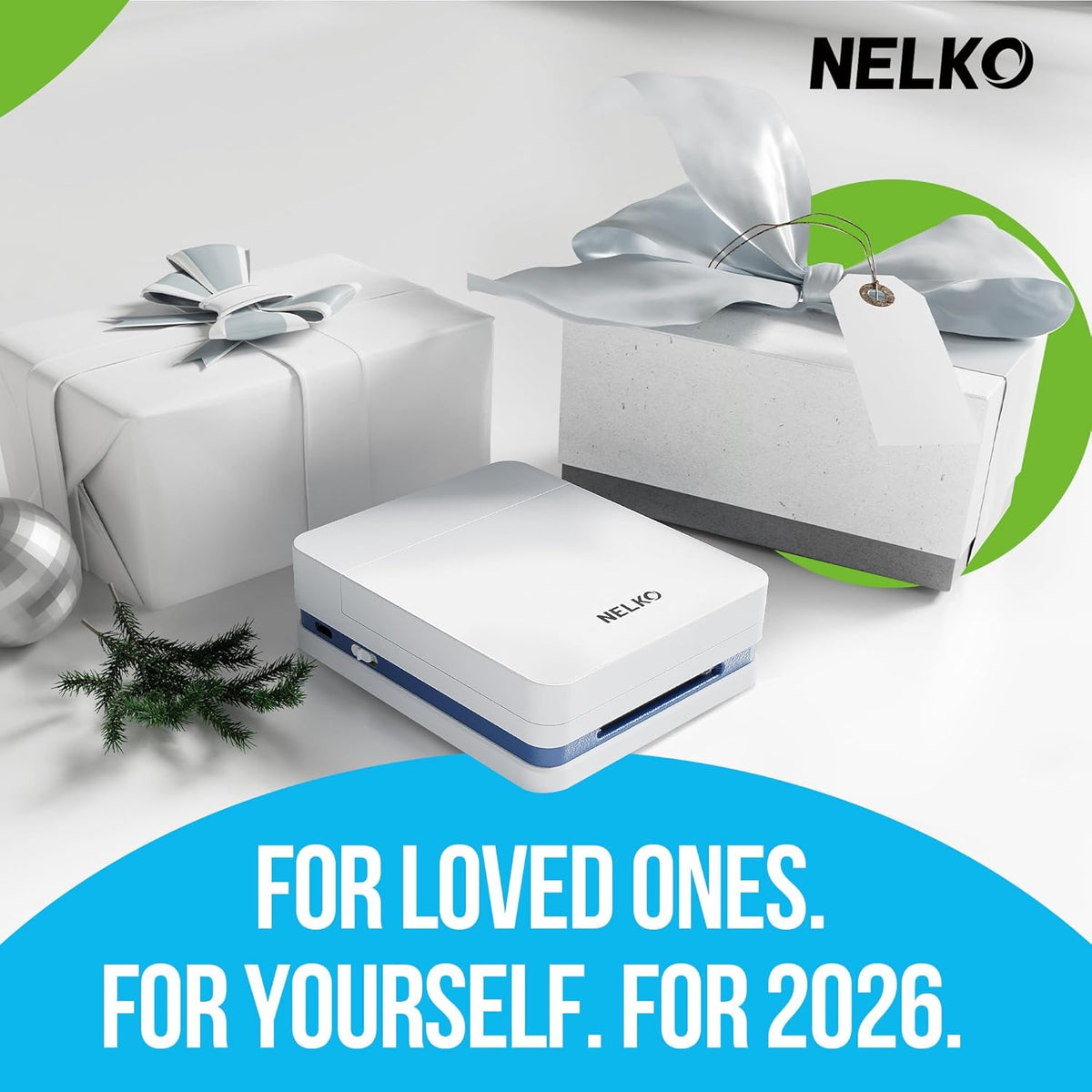 Nelko PP01 Photo Printer, 2x3 Portable Photo Printer