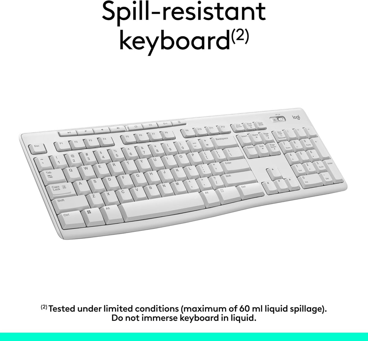 Logitech MK270 Full Size Wireless Keyboard and Mouse Combo