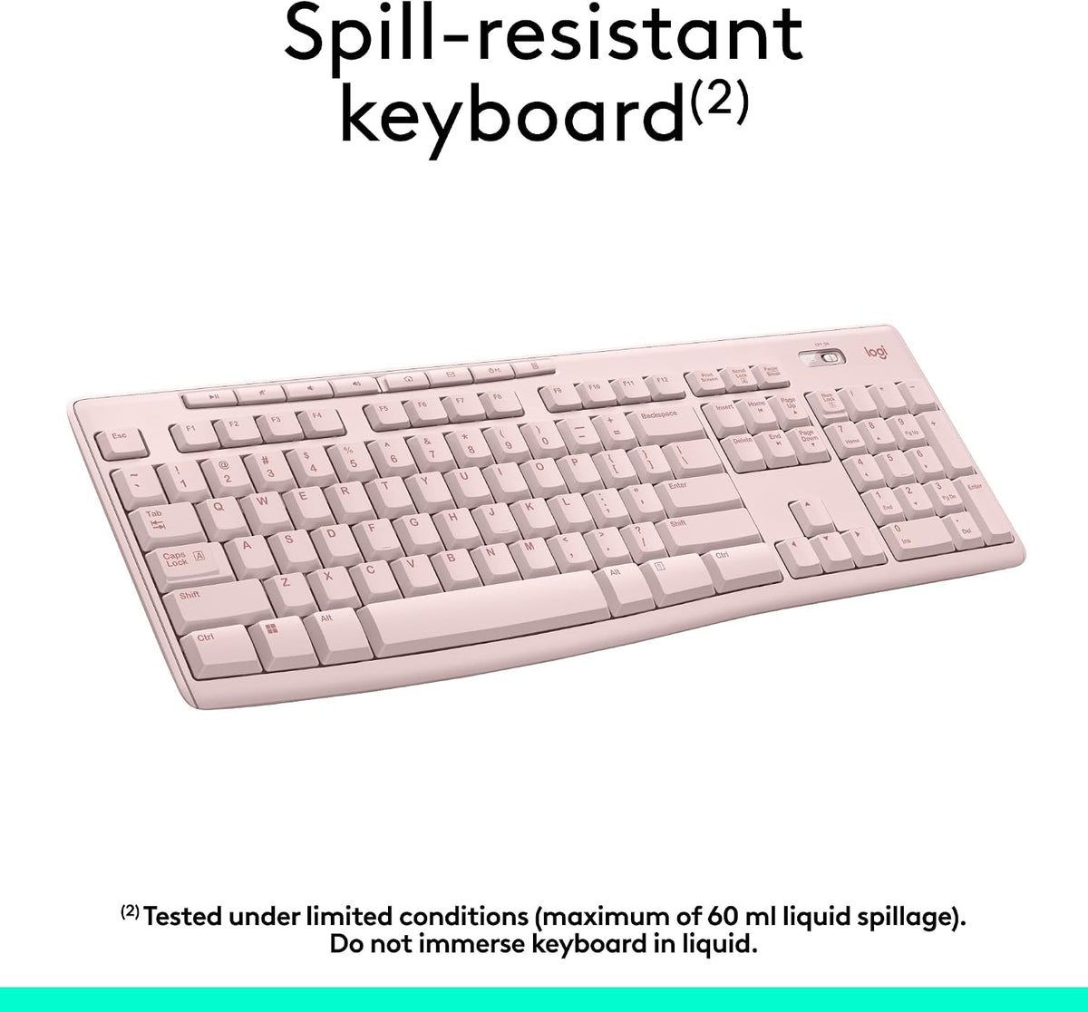 Logitech MK270 Full Size Wireless Keyboard and Mouse Combo