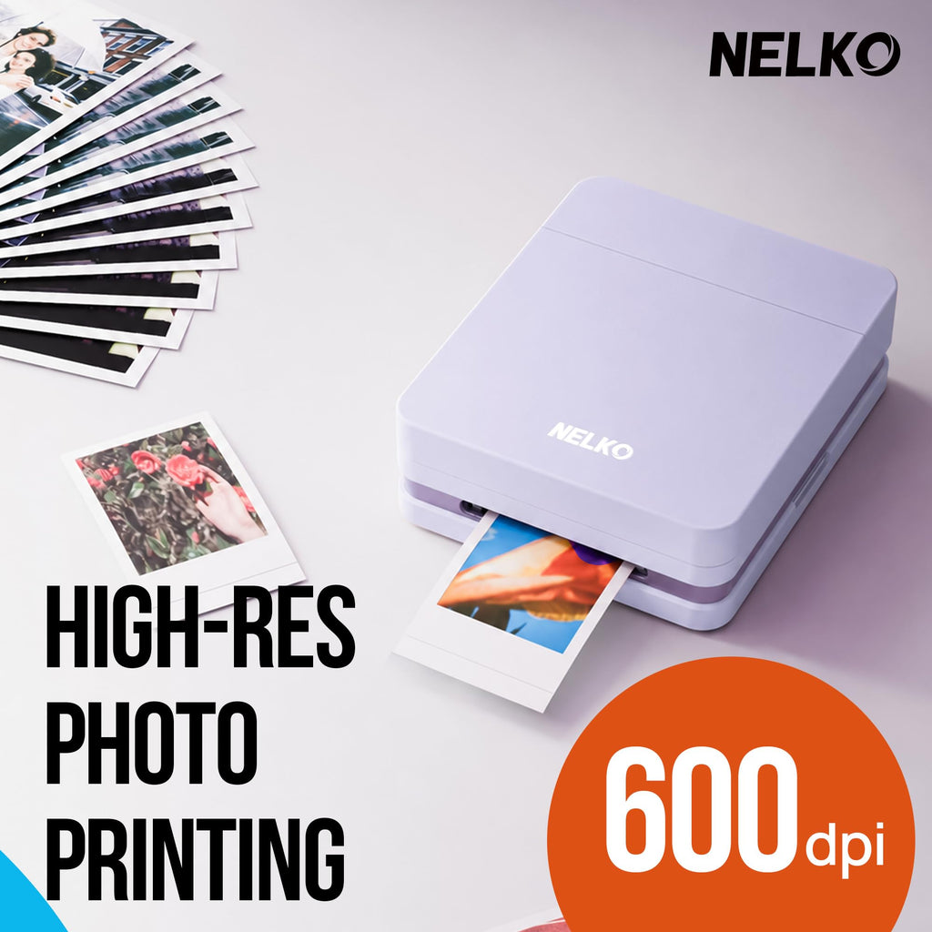 Nelko PP01 Photo Printer, 2x3 Portable Photo Printer