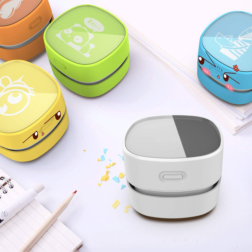 Mini Desktop Vacuum With 4 hours Endurance & 360° Rotatable Clean Up