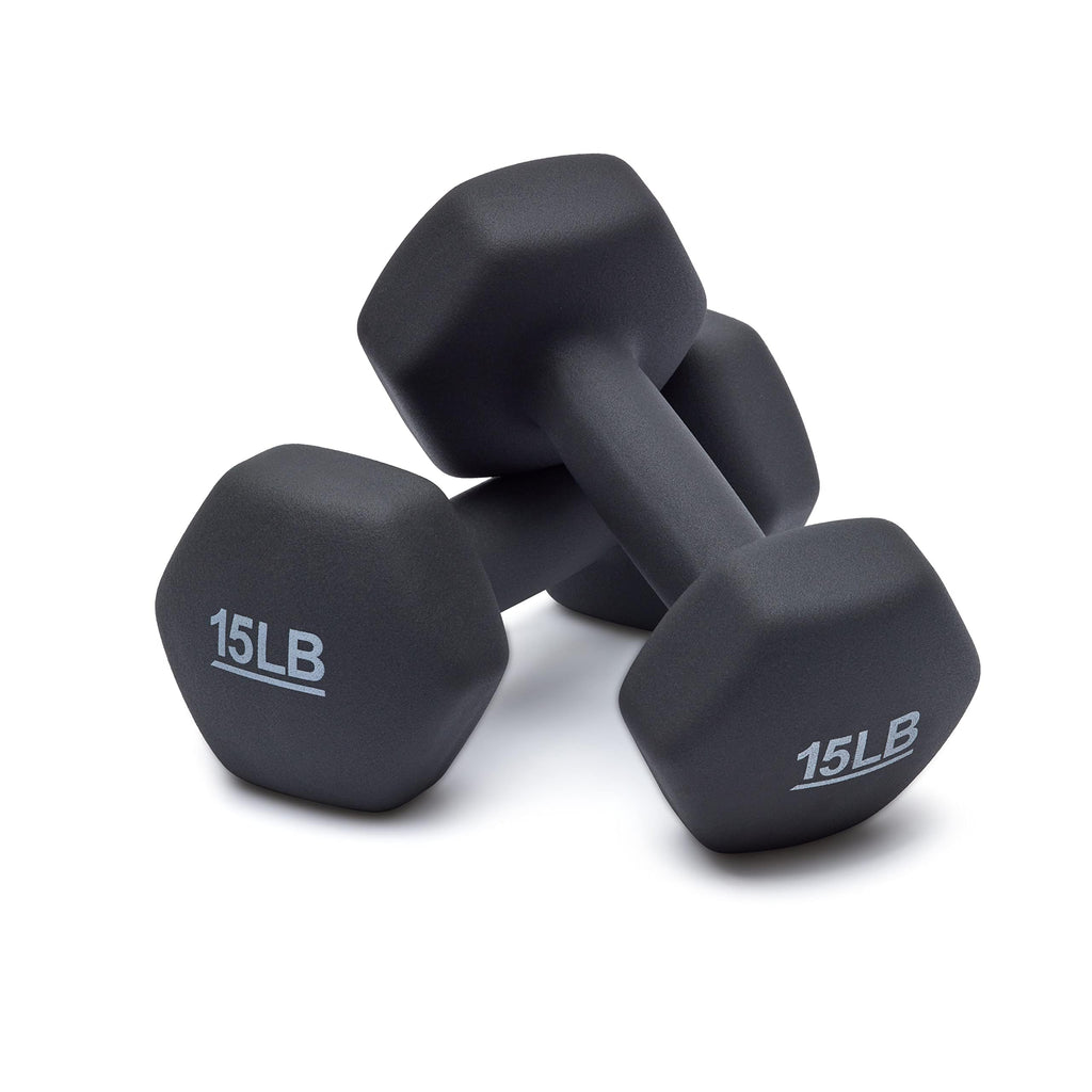 Amazon Basics Neoprene Hand Dumbbell Weights for Exercise & Toning