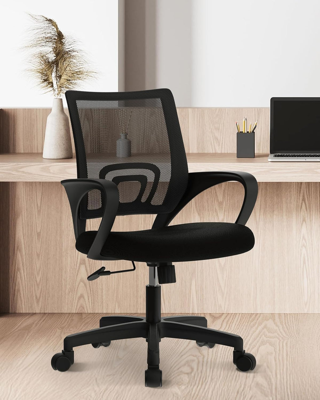 Office Computer Chair Ergonomic Mid-Back Mesh Desk