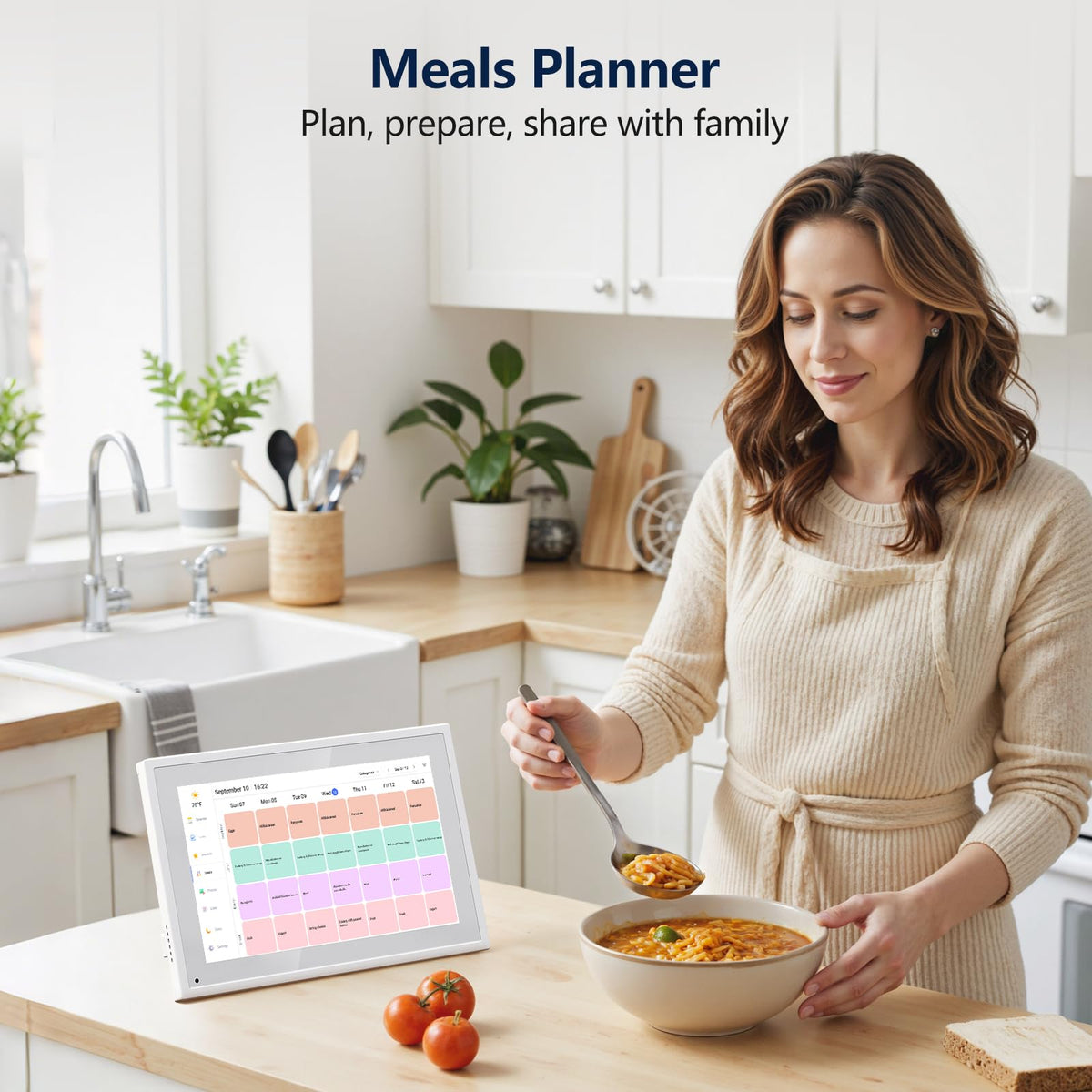 Digital Calendar – 27 Inch Wall Calendar Interactive Touchscreen Display