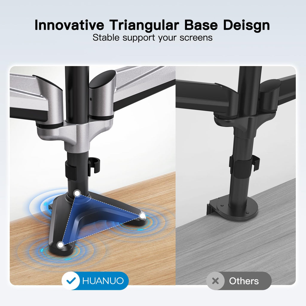 Triple Monitor Mount for 17 to 32 inch Screen